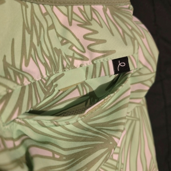 Art Class Boy's Leaf Swim Shorts Green & White Size 10 Medium - Picture 6 of 7